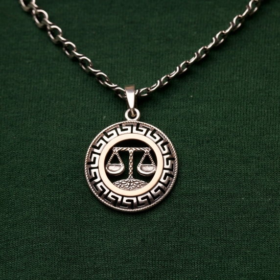 Stříbrný přívěsek &amp;quot;Váhy&amp;quot; - 1