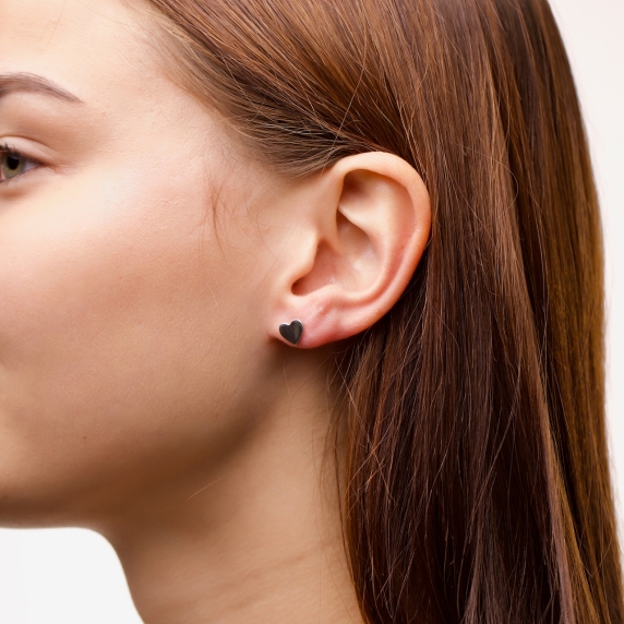 Срібні сережки &amp;quot;Серце&amp;quot; - 3