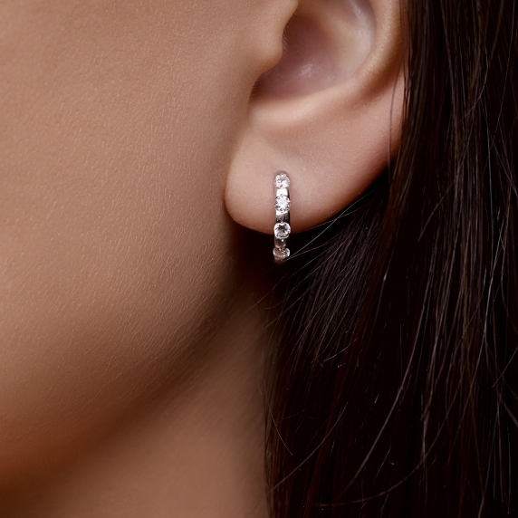 Серебряные серьги &amp;quot;Фея&amp;quot; - 2