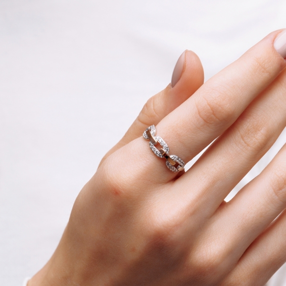 Stříbrný prsten &amp;quot;Záře&amp;quot; - 2