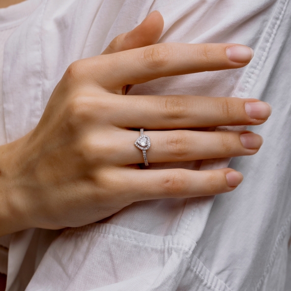 Stříbrný prsten &amp;quot;Srdce&amp;quot; - 4