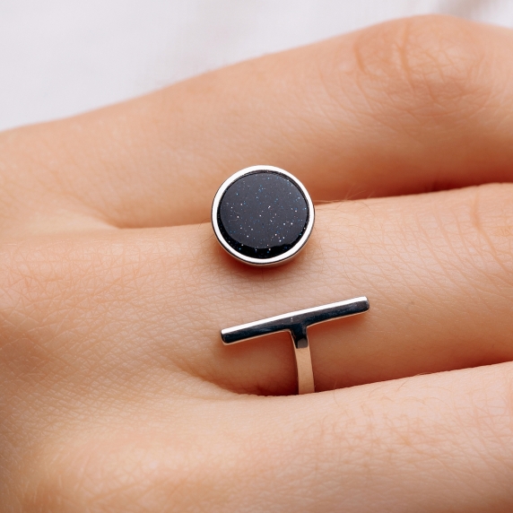 Silver ring &amp;quot;Moon&amp;quot; - 3