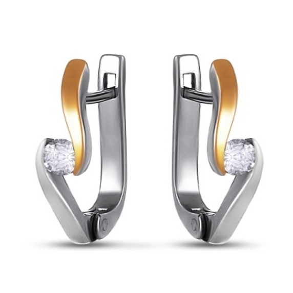 Silver earrings &amp;quot;Moon&amp;quot; - 6