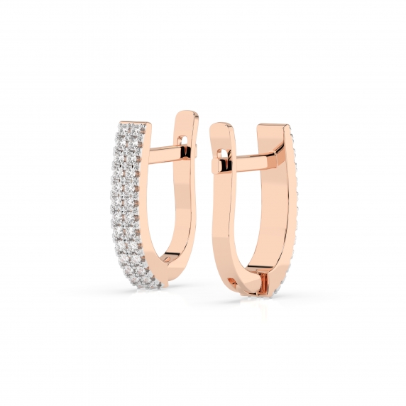 Золоті сережки «Єдність» - 3