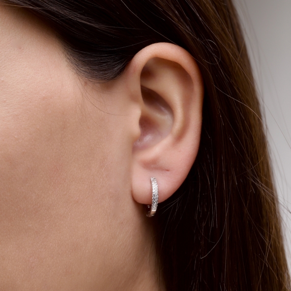 Серебряные серьги &amp;quot;Фея&amp;quot; - 1