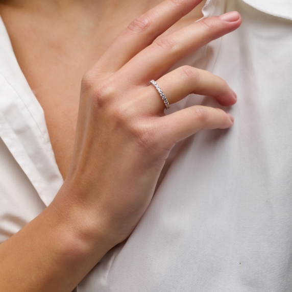 Серебряное кольцо &amp;quot;Сияние&amp;quot; - 4