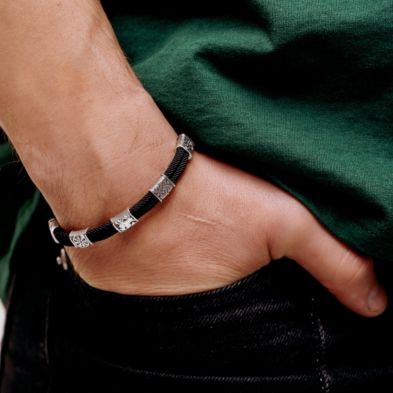 Срібний браслет &amp;quot;10 Рун&amp;quot; - 3