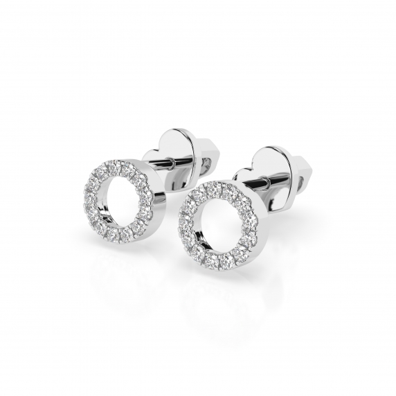 Золотые серьги «Блеск» - 2