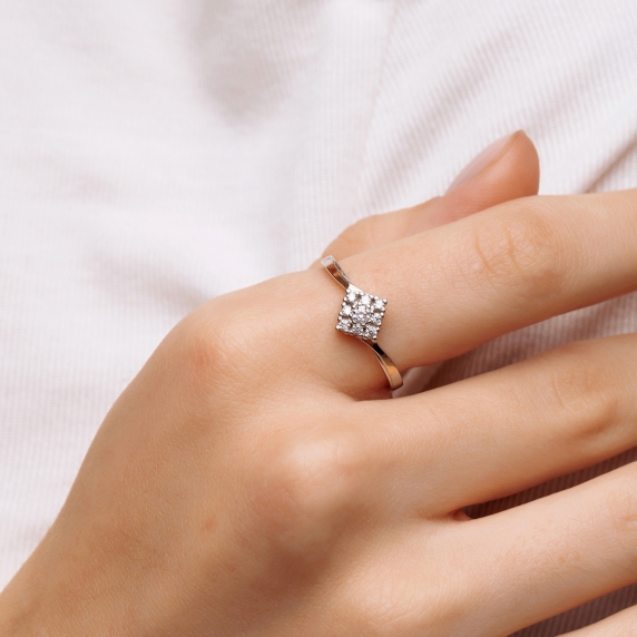 Silver ring &amp;quot;Romance&amp;quot; - 2