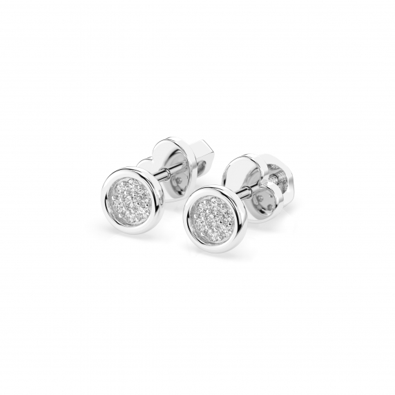 Золотые сережки &amp;quot;Луна&amp;quot; - 1