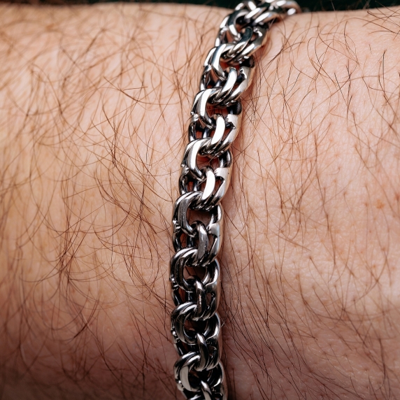 Silver bracelet &amp;quot;Flat Bismarck&amp;quot; - 2