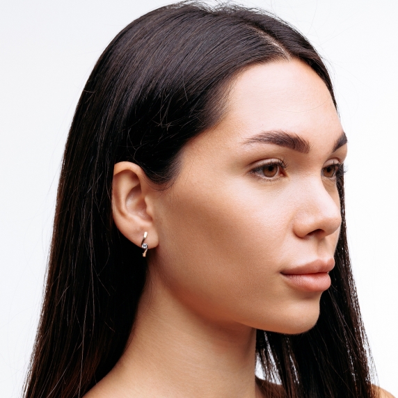 Silver earrings &amp;quot;Moon&amp;quot; - 3