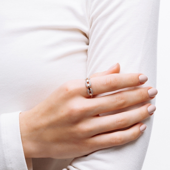 Stříbrný prsten &amp;quot;Záře&amp;quot; - 4