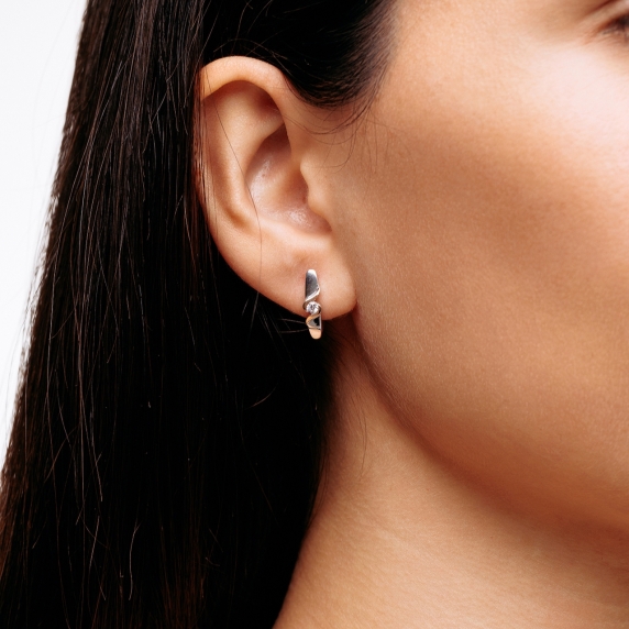 Silver earrings &amp;quot;Enigma&amp;quot; - 2