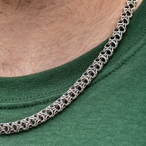 Silver chain "Ramses"