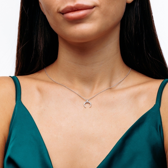 Срібне кольє &amp;quot;Місяць&amp;quot; - 4