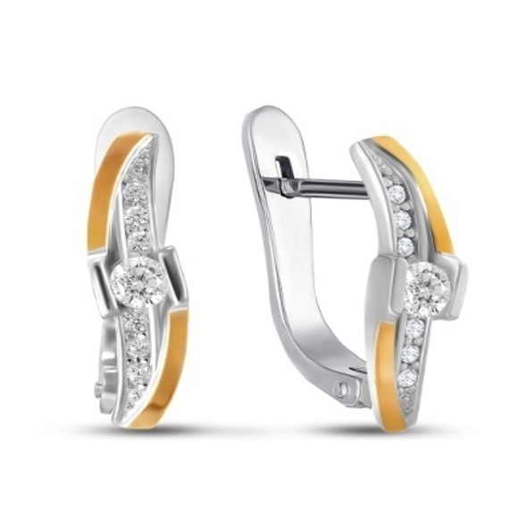 Stříbrné náušnice &amp;quot;Aurora&amp;quot; - 6