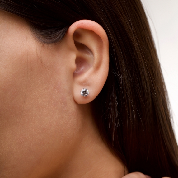 Silver earrings &amp;quot;Lightness&amp;quot; - 1