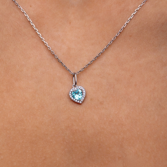 Серебряный подвес &amp;quot;Сердце&amp;quot; - 3