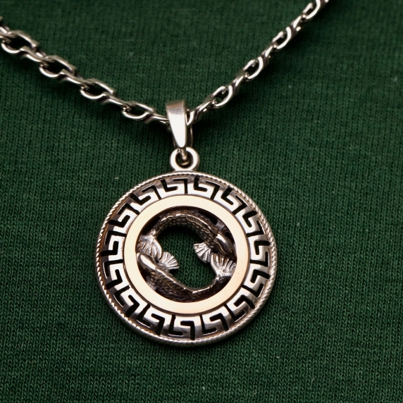 Stříbrný přívěsek &amp;quot;Ryby&amp;quot; - 1