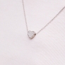 Silver necklace &amp;quot;Heart&amp;quot; - 2