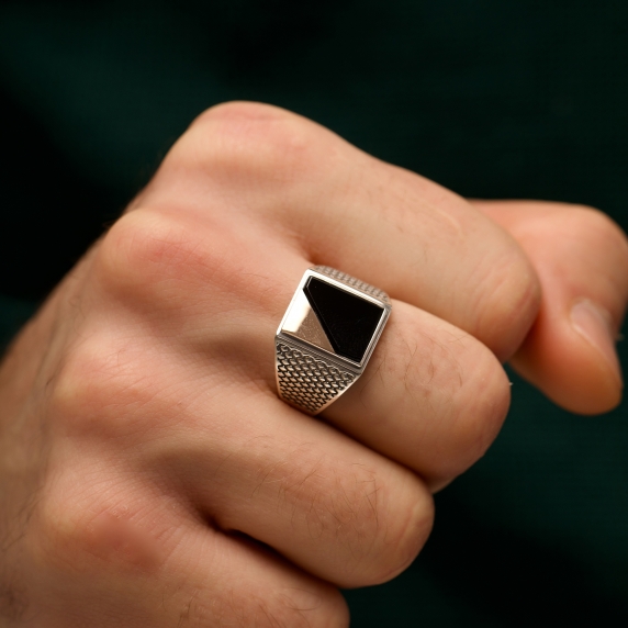 Silver ring &amp;quot;Gladiator&amp;quot; - 1