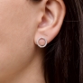 Silver earrings &amp;quot;Moon&amp;quot; - 1
