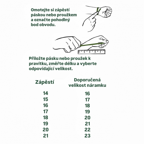 Zlatý náramek &amp;quot;Láska&amp;quot; - 6