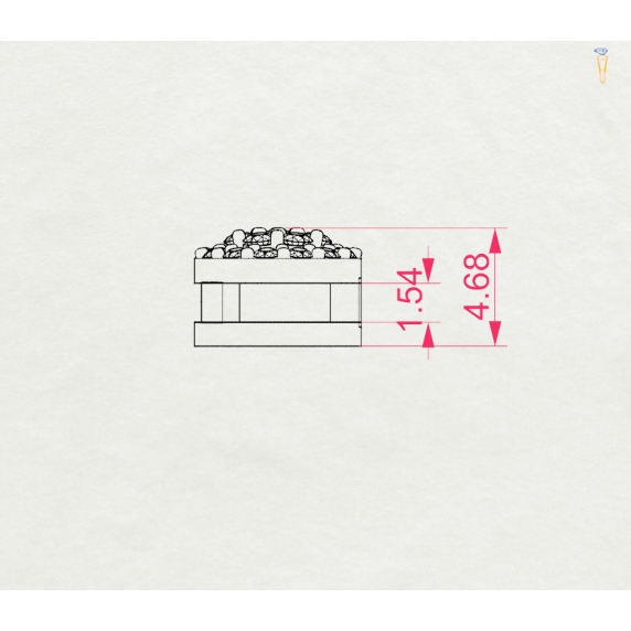 Zlatý náhrdelník «Symbol» - 5