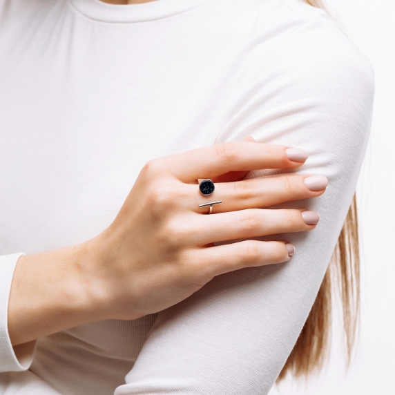 Silver ring &amp;quot;Moon&amp;quot; - 5