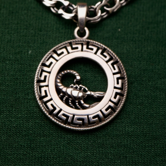 Срібна підвіска &amp;quot;Скорпіон&amp;quot; - 2