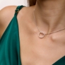 Silver necklace &amp;quot;Moon&amp;quot; - 4