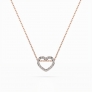 Zlatý náhrdelník «Láska» - 1
