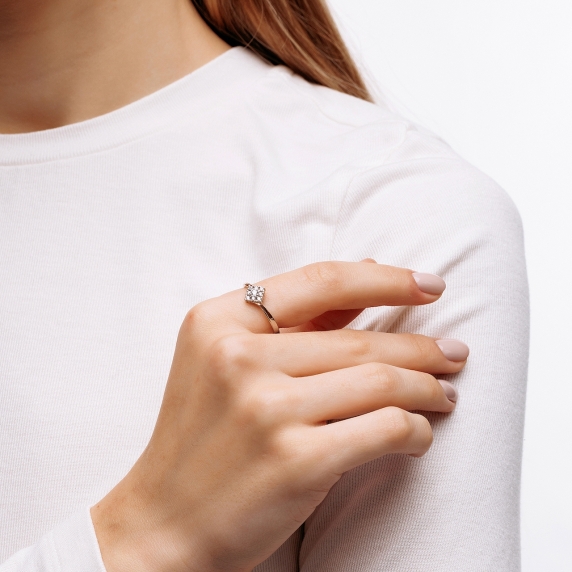 Серебряное кольцо &amp;quot;Романс&amp;quot; - 5