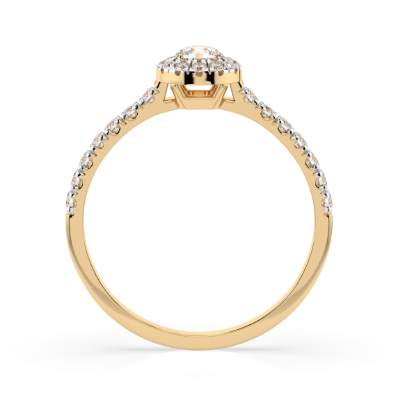 Gold Ring «Joy» - 2