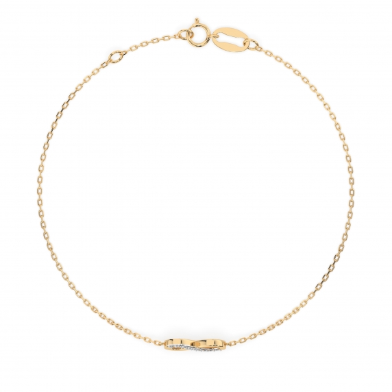 Zlatý náramek &amp;quot;Nekonečno&amp;quot; - 3