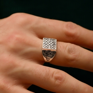 Срібний перстень "Вічність"