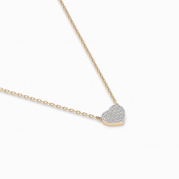 Gold Necklace «Love» - 2