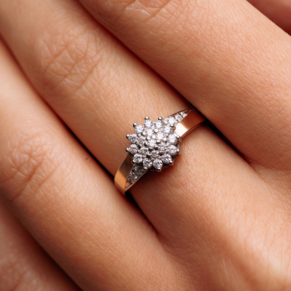 Срібна каблучка &amp;quot;Ніжність&amp;quot; - 3