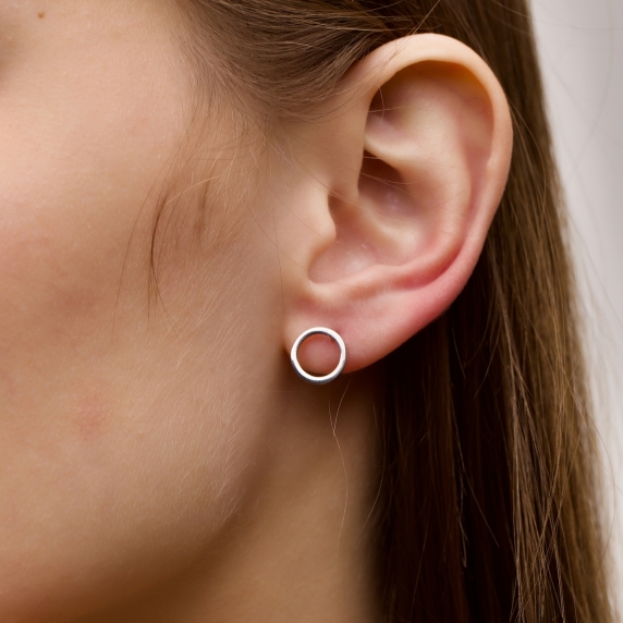 Серебряные серьги &amp;quot;Тайна&amp;quot; - 1