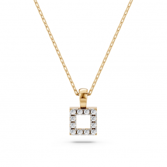 Zlatý náhrdelník &amp;quot;Geometrie&amp;quot; - 1