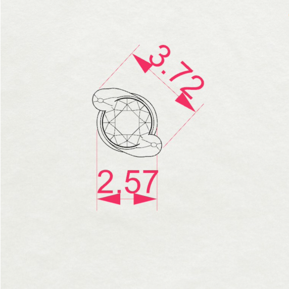 Zlaté náušnice «Jiskra» - 4