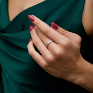 Stř&iacute;brn&yacute; prsten "Okouzlen&iacute;"