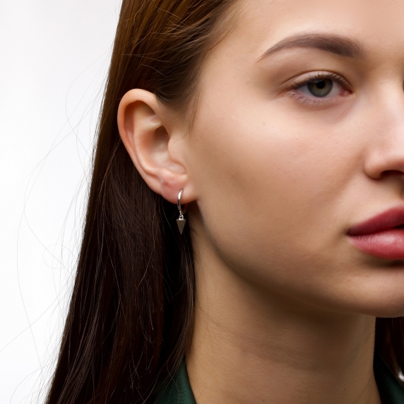 Stříbrné náušnice &amp;quot;Adelina&amp;quot; - 4