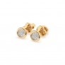 Gold earrings &amp;quot;Moon&amp;quot; - 1