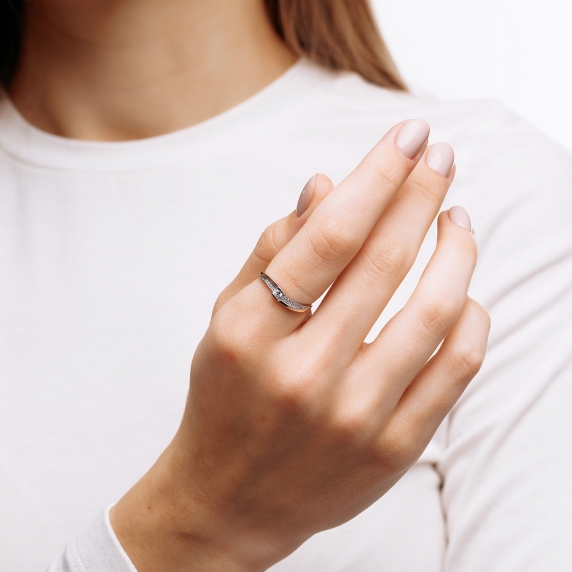 Stříbrný prsten &amp;quot;Aurora&amp;quot; - 4