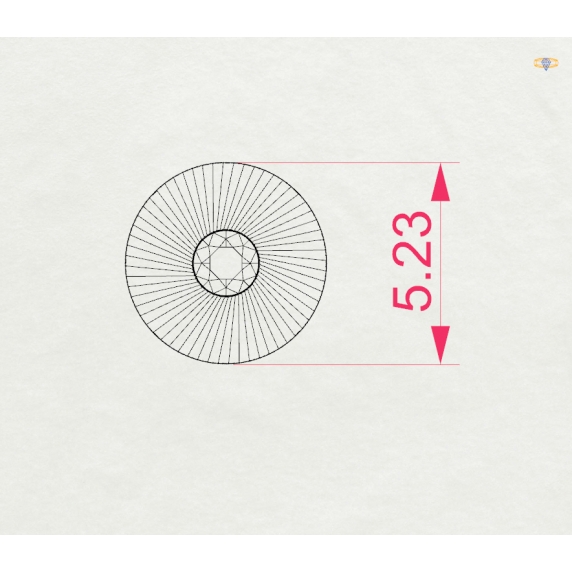 Золотые серьги «Флер» - 5