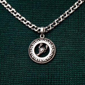 Stř&iacute;brn&yacute; př&iacute;věsek "Rak"