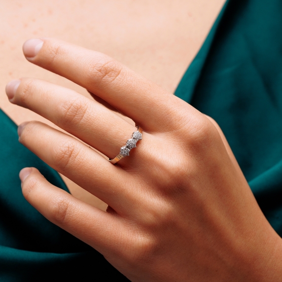 Серебряное кольцо &amp;quot;Восторг&amp;quot; - 3