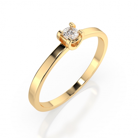Gold Ring «Magic» - 1